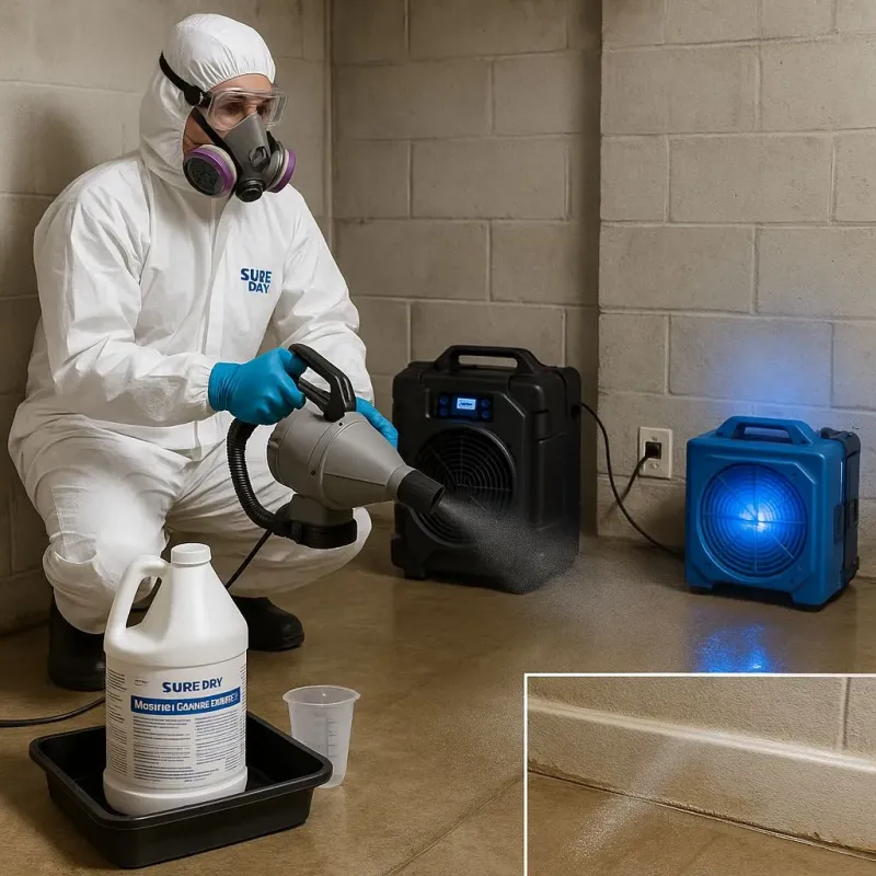 Sanitization and Odor Removal process in Panhandle, TX