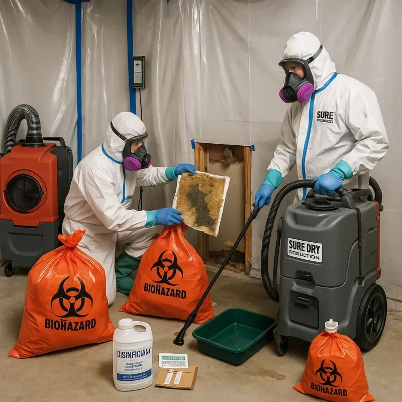 Contaminated Water Handling Protocols process in Panhandle, TX