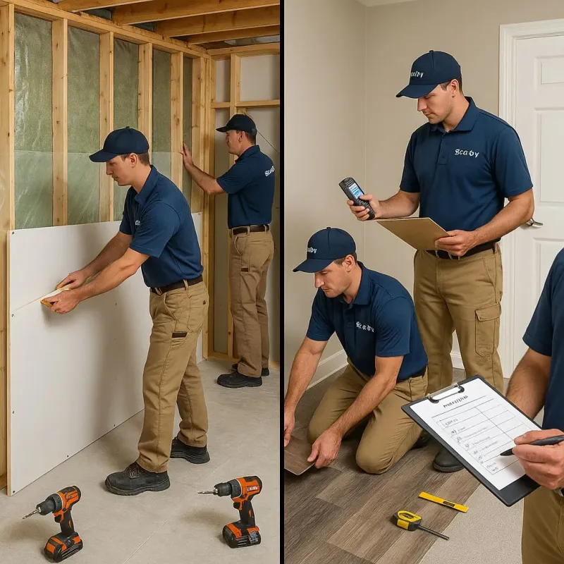 Repairs and Reconstruction process in Panhandle, TX